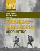 Study guide to accompany Weygandt financial and managerial