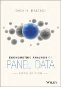 Econometric Analysis of Panel Data