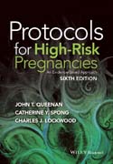 Protocols for High-Risk Pregnancies: An Evidence–Based Approach