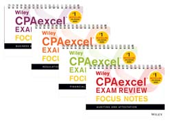 Wiley CPAexcel Exam Review 2018 Focus Notes: Complete Set