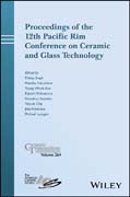 Proceedings of the 12th Pacific Rim Conference on Ceramic and Glass Technology; Ceramic Transactions, Volume 264