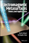 Electromagnetic Metasurfaces: Theory and Applications