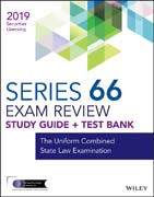 Wiley FINRA Series 66 Exam Review 2019