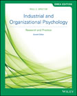 Industrial and Organizational Psychology: Research and Practice