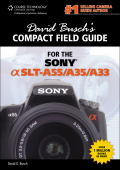 David busch's compact field guide for the sony alpha Slt-A55/A35/A33