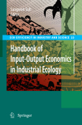 Handbook of input-output economics in industrial ecology