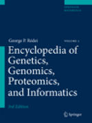 Encyclopedia of genetics, genomics, proteomics, and informatics