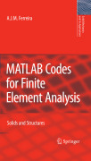 MATLAB codes for finite element analysis: solids and structures