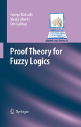 Proof theory for fuzzy logics