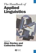 The handbook of applied linguistics