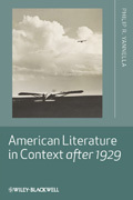 American literature in context after 1929