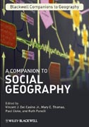 A companion to social geography