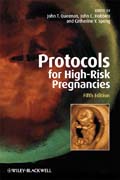 Protocols for high-risk pregnancies