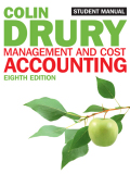 Management & cost accounting student manual