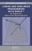 Linear and nonlinear programming with Maple