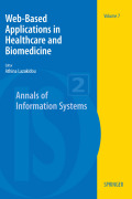 Web-based applications in healthcare and biomedicine