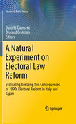 A natural experiment on electoral law reform: evaluating the long run consequences of 1990s electoral reform in Italy and Japan