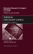 Outcomes research in surgical oncology: an issue of surgical oncology clinics