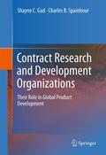 Contract research and development organizations: their role in global product development