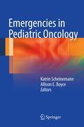 Emergencies in pediatric oncology