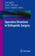 Operative Dictations in Orthopedic Surgery