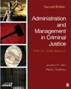 Administration and Management in Criminal Justice