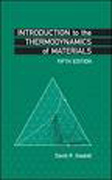 Introduction to the thermodynamics of materials