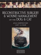 Reconstructive surgery and wound management of the dog and cat