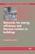 Materials for energy efficiency and thermal comfort in buildings