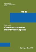 Characterizations of Inner Product Spaces