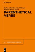 Parenthetical verbs