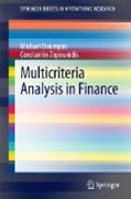 Multicriteria Analysis in Finance