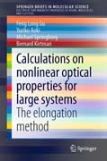 Calculations on nonlinear optical properties for large systems