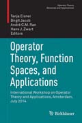 Operator Theory, Function Spaces, and Applications