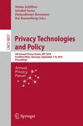 Privacy Technologies and Policy