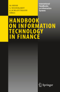 Handbook on information technology in finance