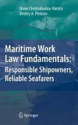 Maritime work law fundamentals: responsible shipowners, reliable seafarers