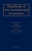 Handbook of new institutional economics