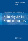 Spin physics in semiconductors