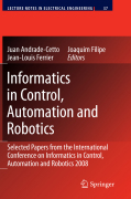 Informatics in control, automation and robotics