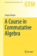 A course in commutative algebra