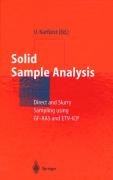 Solid sample analysis: direct and slurry sampling using GF-AAS and ETV-ICP