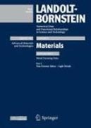 Landolt-Börnstein: numerical data and functional relationships in science and technology: 1 pt. 2 subv. C v Non-ferrous alloys - light metals