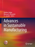 Advances in sustainable manufacturing