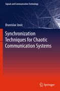 Synchronization techniques for chaotic communication systems