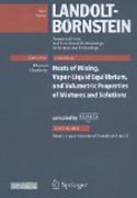 Landolt-Börnstein : numerical data and functionalrelationships in science and technology subv. 26B Binary liquid systems of nonelectrolytes II