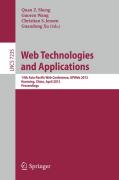 Web technologies and applications: 14th Asia-Pacific Web Conference, APWeb 2012, Kunming, China, April 11-13, Proceedings