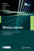 Wireless internet: 6th International ICST Conference, WICON 2011, Xi'an, China, October 19-21, 2011, Revised Selected Papers