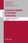 Computer algebra in scientific computing: 14th International Workshop, CASC 2012, Maribor, Slovenia, September 3-6, 2012, Proceedings