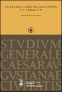 De la crisis económica en España y sus remedios